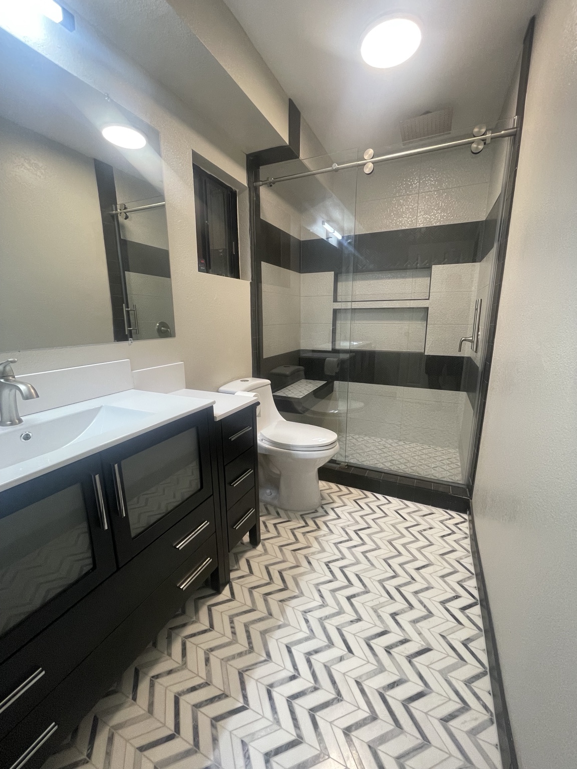 After Custom Tile Bathroom Remodel