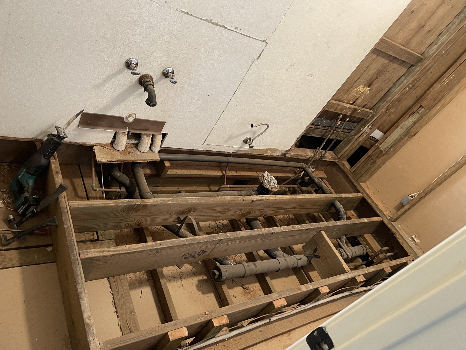 Before Custom Tile Bathroom Remodel