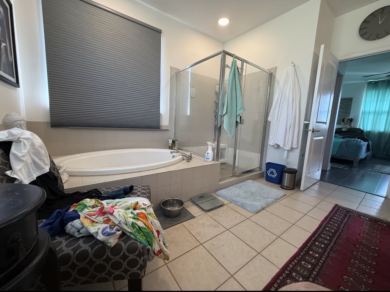 Before master bathroom remodel